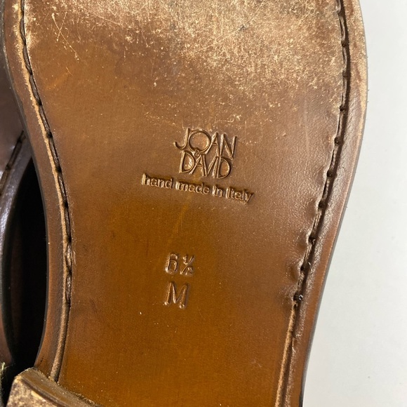 JOAN David Italian Made Brown Suede Loafer Size 6.5 - Picture 7 of 10